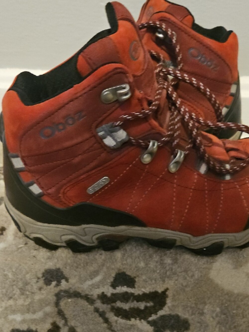 Oboz  Lace-Up Hiking Boots with Rugged Toe - Picture 4 of 8